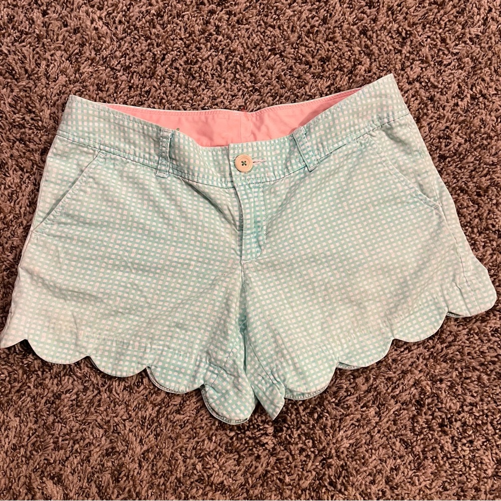 Lilly Pulitzer 5" Buttercup Scallop Hem Short